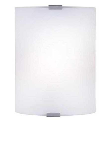 canarm iwl415b07gy 1-light grey clips wall light