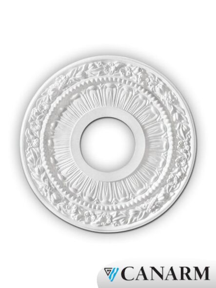 médaillon century canarm 12" blanc fm–38