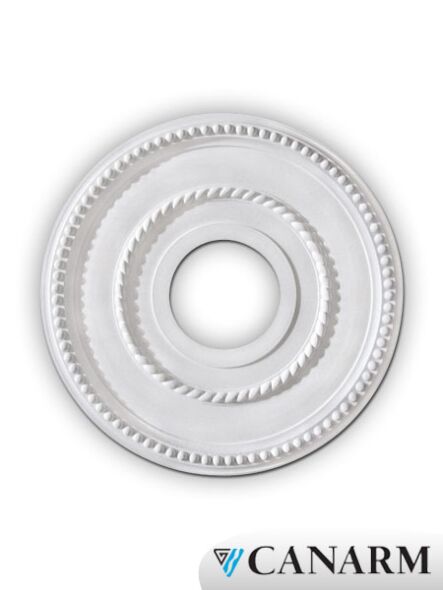 médaillon rope canarm 12" blanc fm–39