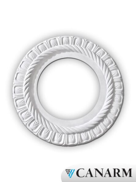 médaillon canarm 4" blanc fm–4rec