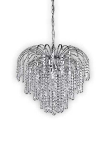 canarm olivia chrome chandelier ich135b04ch