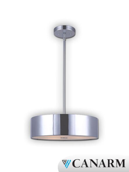 chandelier canarm falco 3 lumières ich558a03ch15