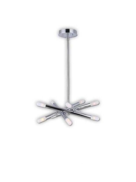 canarm mina 10 lights chrome chandelier ich583a10ch9