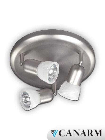 luminaire james canarm étain brossé icw356a03bpt10