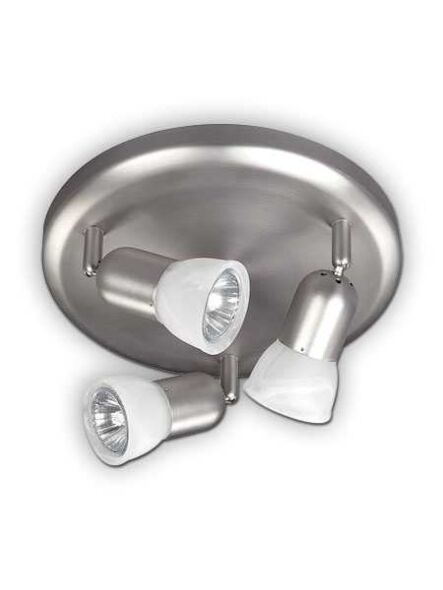 Plafonnier James Canarm étain brossé 3 lumières ICW356A03BPT10