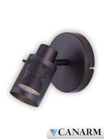 applique murale acton canarm bronze huilé 1 lumières icw576a01orb–led