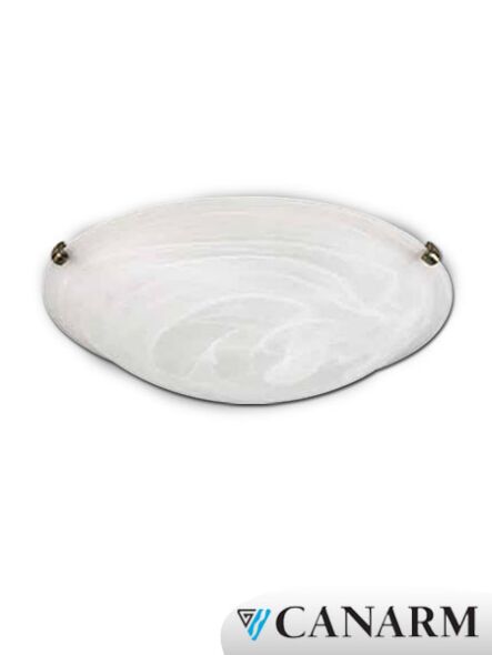 Plafonnier Canarm étain brossé 3 lumières IFM1616AB (fixturewshade)