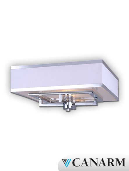 Plafonnier Vienna Canarm chrome 2 lumières IFM577A14CH (fixturewshade)