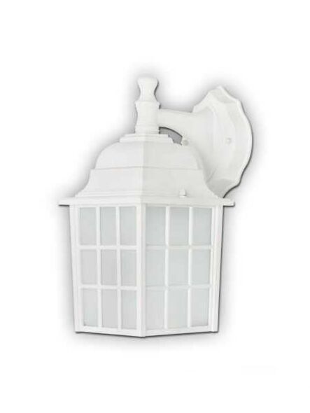 Canarm Outdoor 1 Light White Wall Light IOL25 WH (fixturewshade)