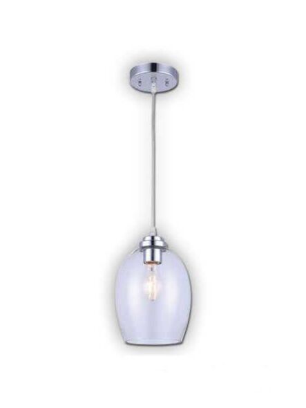 Canarm Nelson 1 Light Chrome Pendant Light IPL284B01CH (fixturewshade)
