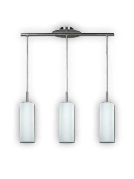 Canarm Toni 3 Light Brushed Pewter Pendant Light IPL379A03BPT (fixturewshade)