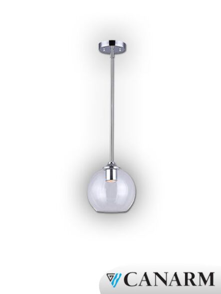 suspendu ena canarm chrome 1 lumière ipl630a01ch10
