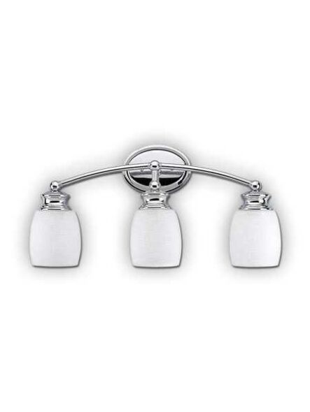 Applique murale Palms Canarm chrome 3 lumières IVL257A03CH