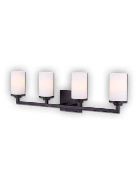 Canarm River 4 Light Oil Rubbed Bronze Wall Light IVL578A04ORB (fixturewshade)