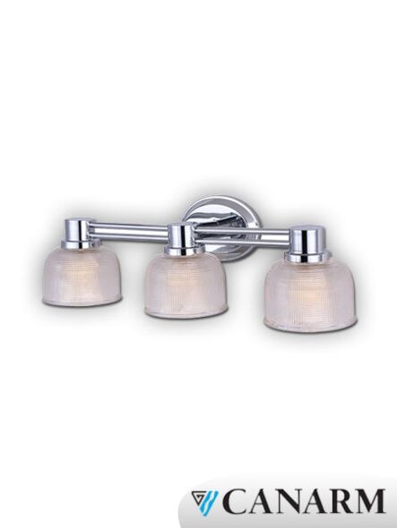 applique murale anderson canarm chrome 3 lumières ivl585a03ch