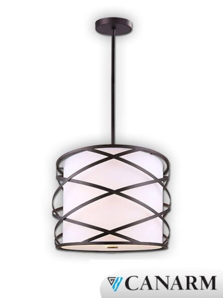 chandelier canarm beverly 3 lumières ich266b03orb21