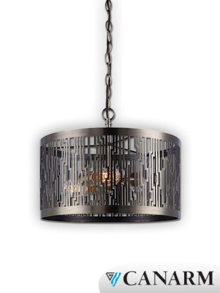 chandelier canarm jazz 3 lumières ich341b03ab15
