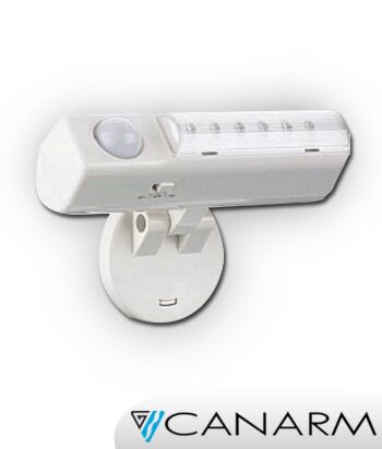 Détecteur de mouvement LED Canarm blanc LX-LD-WL6-C
