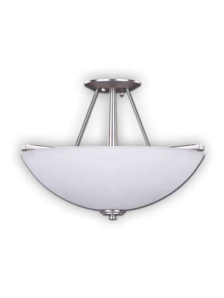 new yorker brushed pewter semi flush isf256a03bpt