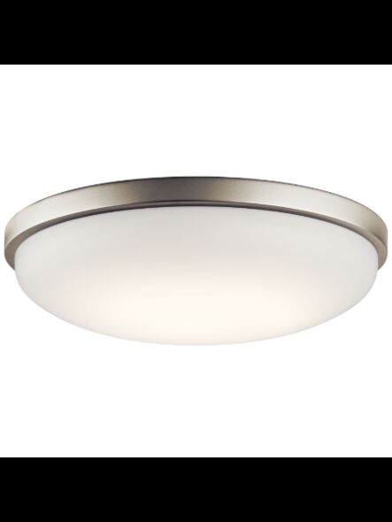Plafonnier à LED Kichler 10765NILED 1-lumière 34W nickel brossé