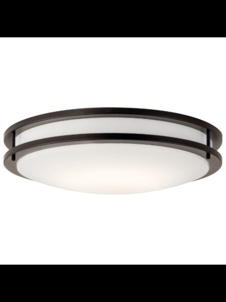 Plafonnier à LED Kichler Avon 10788OZLED 1-lumière 48W vieux bronze