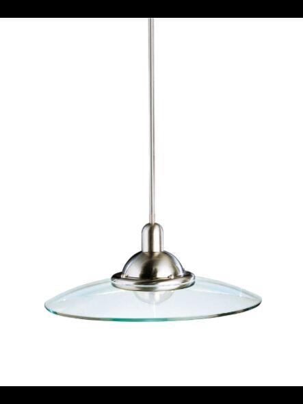 Suspendu Kichler Galaxie 2640NI 1-lumière 150W nickel brossé