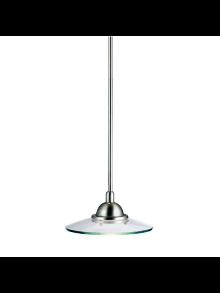Mini suspendu Kichler Galaxie 2641NI 1-lumière 50W nickel brossé