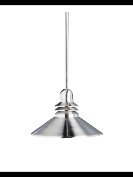 Mini suspendu Kichler Grenoble 2714NI 1-lumière 150W nickel brossé
