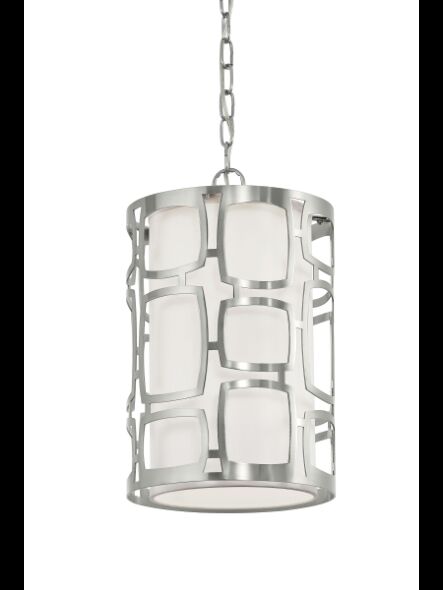 Suspendu Kichler Sabine 34710 2-lumières 60W nickel brossé