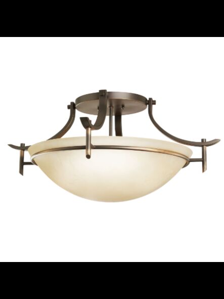 Plafonnier semi-encastré Kichler Olympia 3606OZ 3-lumières 100W vieux bronze