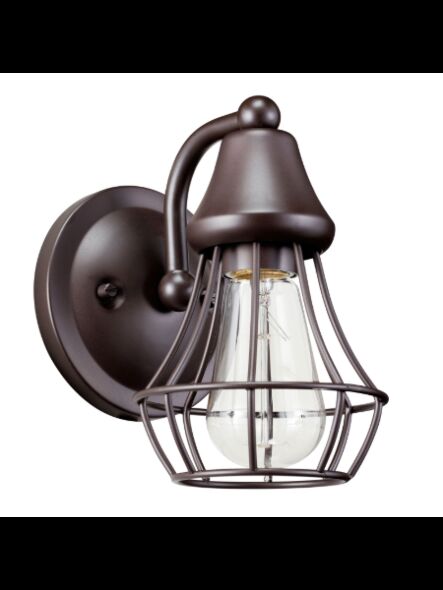 Applique murale Kichler Bayley 37379 1-lumière 60W vieux bronze