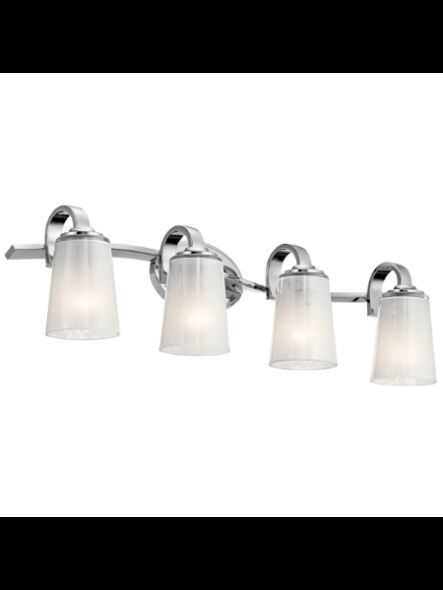 Luminaire de vanité Kichler Oxby 37517 4-lumières 60W chrome