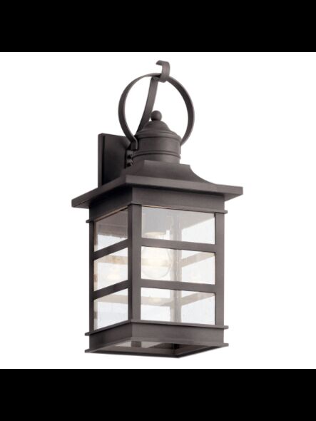 Lanterne murale extérieur Kichler Grand Ridge 39536 1-lumière zinc patiné