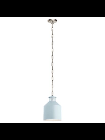 Mini suspendu Kichler Montauk 44306LBL 1-lumière 75W bleu clair