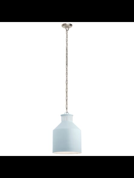 Suspendu Kichler Montauk 44307LBL 3-lumières 60W bleu clair