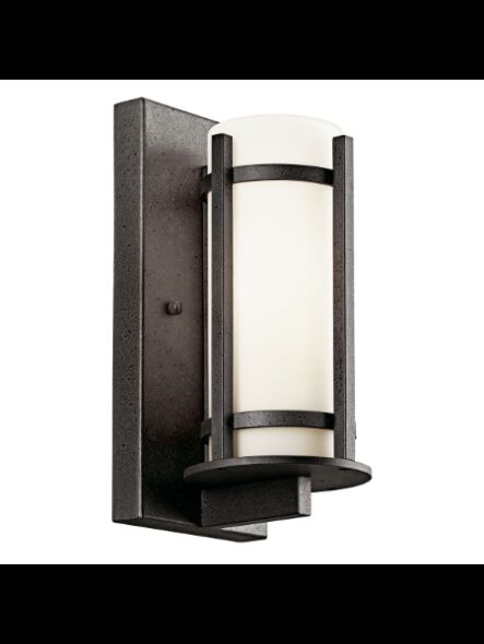 Lanterne murale extérieur Kichler Camden 49119AVI 1-lumière 100W fer d'enclume