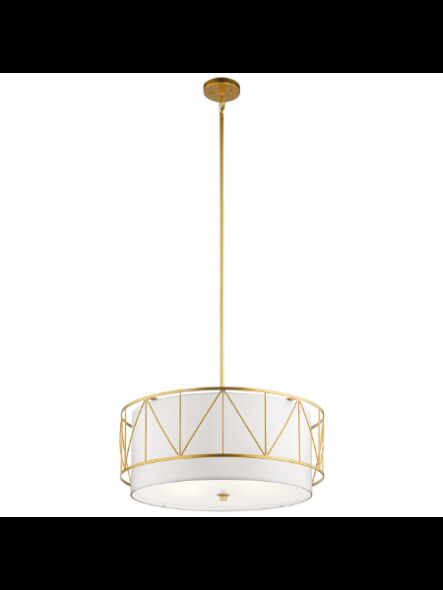 Suspendu à tambour Kichler Birkleigh 52072CLG 4-lumières 75W or