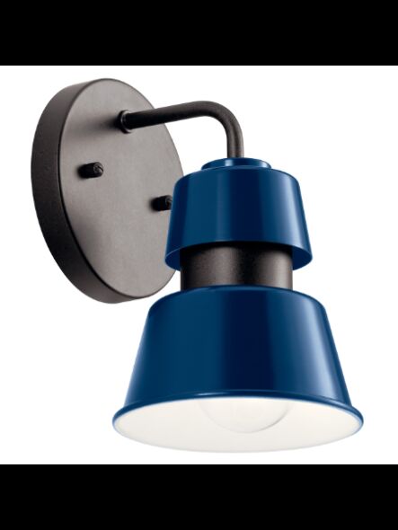 Lanterne murale extérieur Kichler Lozano 59000CBL 1-lumière 75W catalina blue