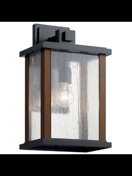 Lanterne murale extérieur Kichler Marimount 59018BK 1-lumière 150W noir