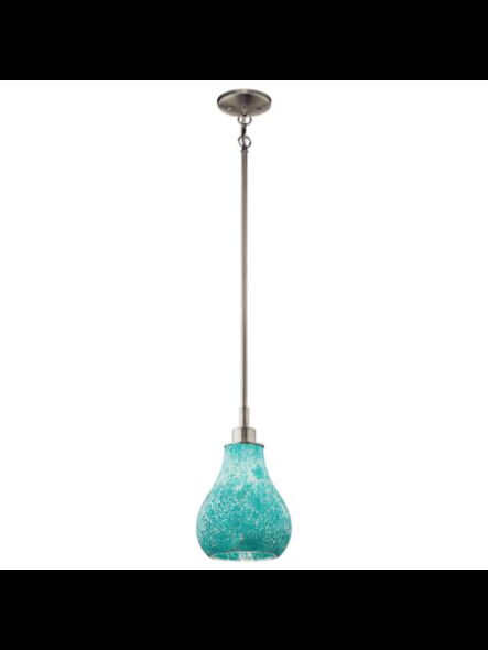 Mini suspendu Kichler Crystal 65408 nickel brossé