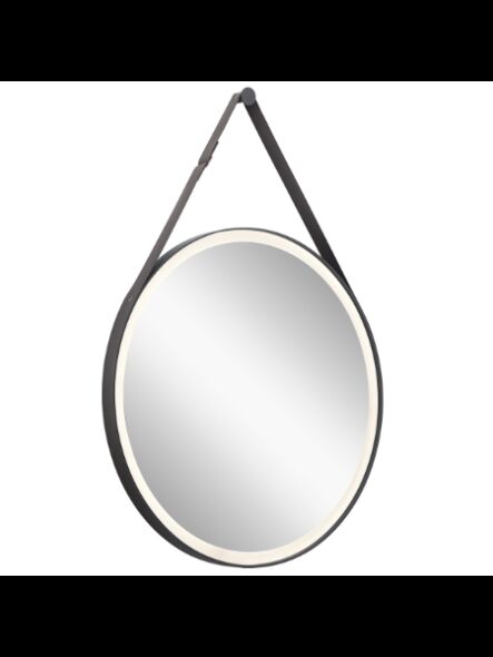 Miroir à LED Kichler Martell 86000MBK 61.5W noir mat