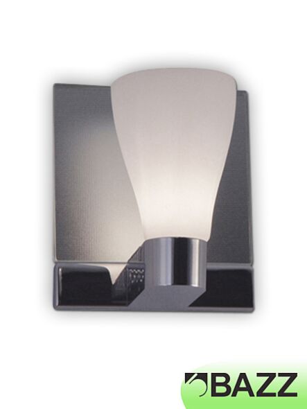 applique murale bazz bagno verre texturé à 1 lumière m1901w