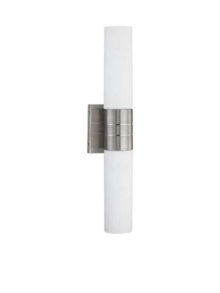 Vanité Nuvo 60-2936 2-Lumières Link Nickel Brossé