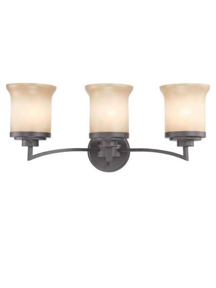 Vanité Nuvo 60-4123 3-Lumières Harmony Bronze Chocolat