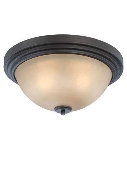 Plafonnier Nuvo Lighting 60-4132 3-Lumières Série Harmony Bronze Chocolat