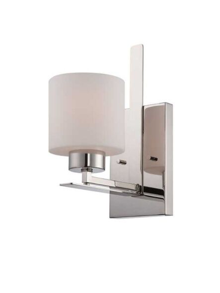 Vanité Nuvo 60-5201 1-Lumière Parallel Nickel Poli
