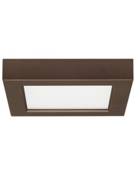 Encastré carré LED Nuvo Lighting S9326 10.5w bronze