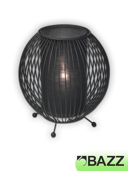 lampe de table bazz vibe noir t12243k