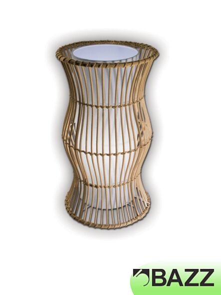 lampe de table bazz vibe bois naturel t8063