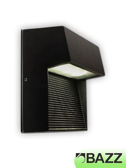 applique murale exil bazz noir pour l’extérieur w14780b